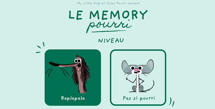 Chien Pourri et Chaplapla déboulent chez vous !