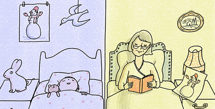 Du coeur et des crayons de couleur