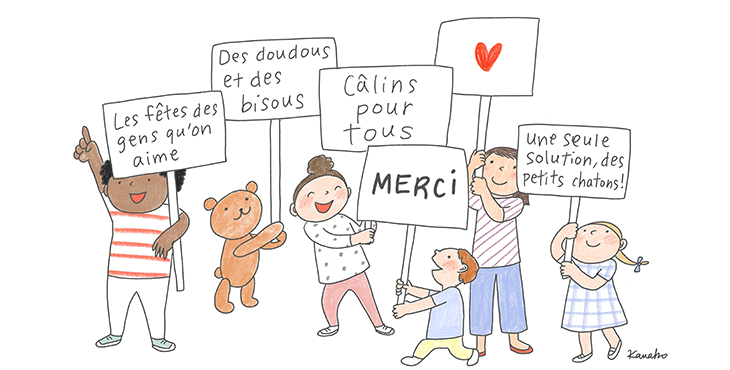 Pour la fête des gens qu'on aime : le yoga des câlins