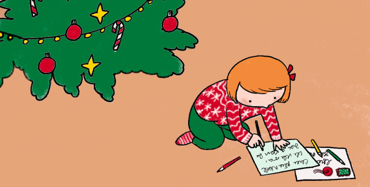 Le kit pour écrire au Père Noël