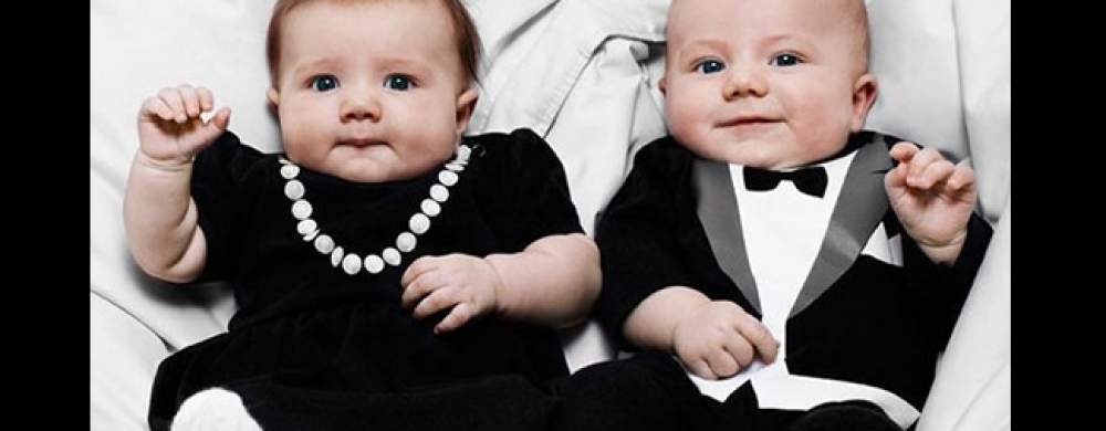 Vêtements chics et drôle pour bébé par the Tiny Universe, marque suédoise