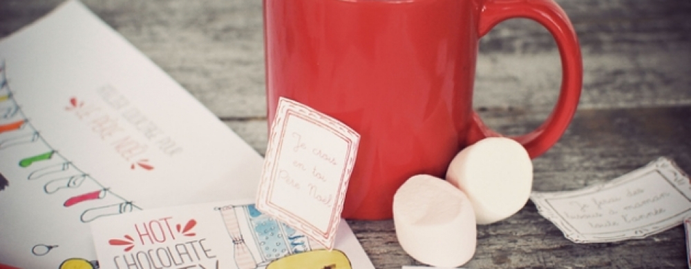 Une hot chocolate party à la maison.