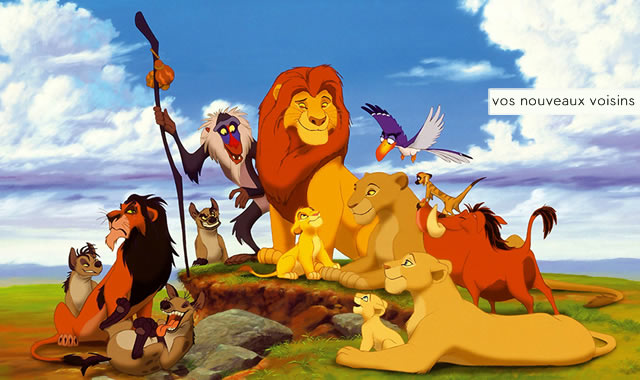 Sur la route des lions